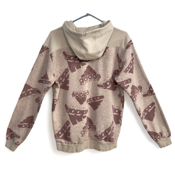 Adidas Men's Essentials Brandlove Q3 Hoodie Great Condition  Sweatshirt Size M - Picture 7 of 9